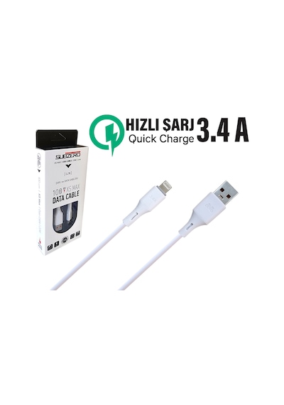 Apple Uyumlu iPhone Hızlı Şarj Kablosu 20w 3 4a Usb