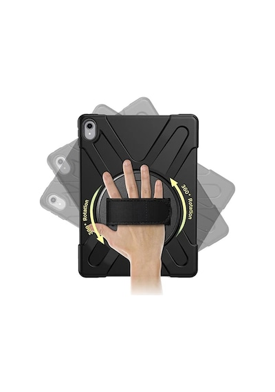 Apple iPad Uyumlu, Pro 11 İnch 2021-2020-2018 3 Katmanlı Standlı Zırh Kılıf- 5775