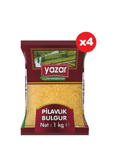 Yazar Pilavlık Bulgur 4 x 1 KG