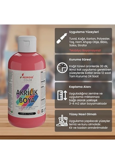 Pembe Akrilik Boya 250 Gr 0000 Clear