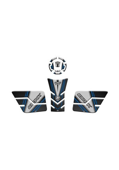Cf Moto Cf Moto 650 Nk 2022 - 2023 Uyumlu Tank Pad Set 005