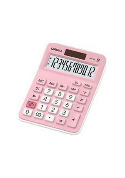 Casio Mx-12b-pk Pembe 12 Hane Masa Üstü Hesap Makinesi Çok Renkli