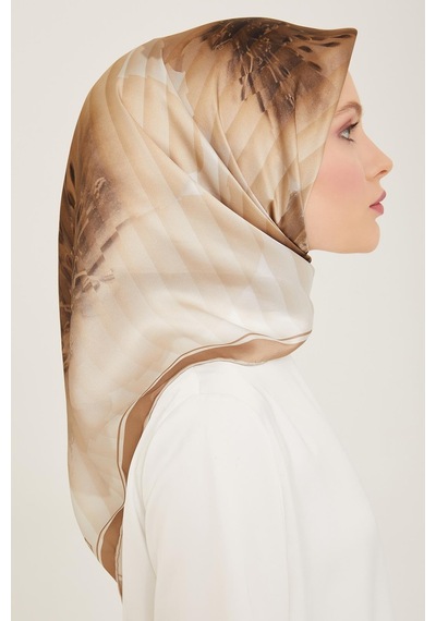 Armine İpek Eşarp 2024 Yaz - 9100-10 Twill - 9100-10