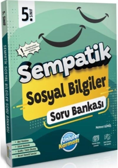 5. Sınıf Sosyal Bilgiler Sempatik Soru Bankası Ünlüler Karması