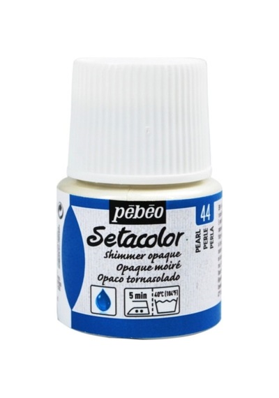 Pebeo Setacolor Opak Kumaş Boyası Metalik 44 Shimmer Pearl