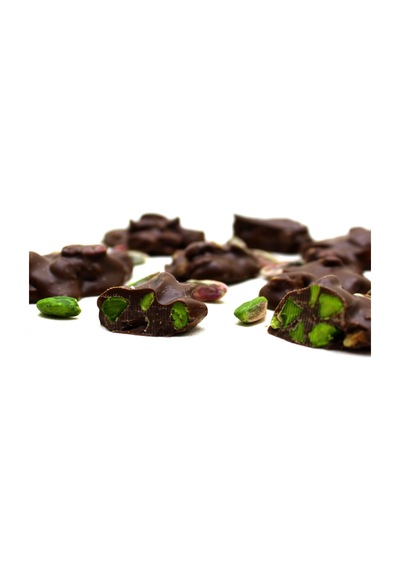 Dark Brown Roş Çikolata Antep Fıstıklı Sütlü Roche Çikolatası 500 Gram