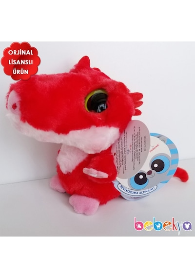 Yoohoo Lisanslı Peluş Kırmızı Ejderha Peluş Oyuncak 20cm