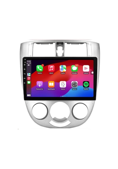 Chevrolet Lacetti Android Multimedya Sistemi 4 -64 Cadence 2004 -2008 R18 Ön Kayıt Kamera  9"