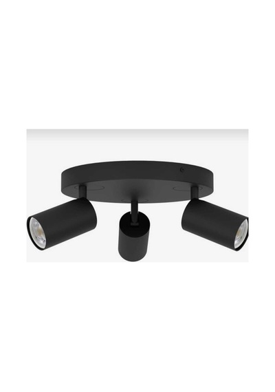 Mylights Spor Led Avize Hareketli Başlık Gün Işığı Ampullü Siyah