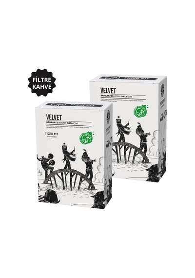 Noir Pit Coffee Co.velvet Filtre Kahve 2x250 G Diğer