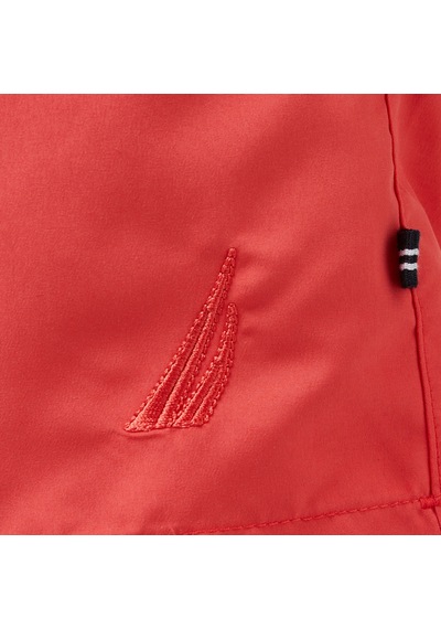 Nautica Erkek Kırmızı Regular Fit Suda Renk Değiştiren Deniz Şortu 033 T55127t Kırmızı