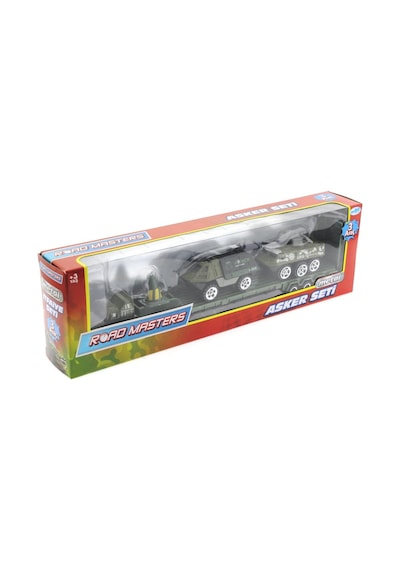 Tır ve Panzerli Metal Askeri Araç Seti