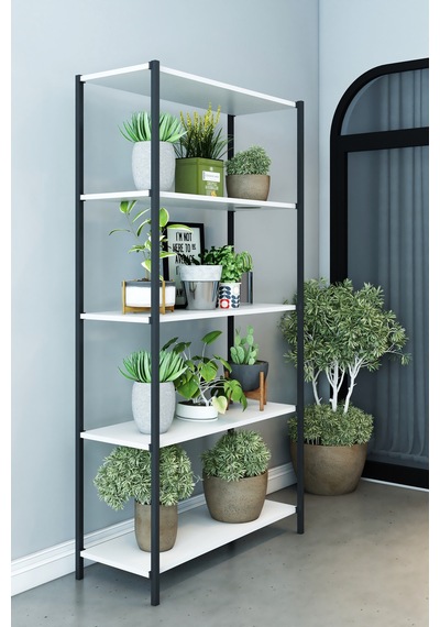 Scarlet Metal Kitaplık 5 Raflı Çok Amaçlı Dosya Kitap Rafı Ofis Salon Mutfak Raf 150 Cm Beyaz Beyaz Scarlet Metal Kitaplık 5 Raflı Çok Amaçlı Dosya Kitap Rafı Ofis Salon Mutfak Raf 150 Cm Beyaz Beyaz