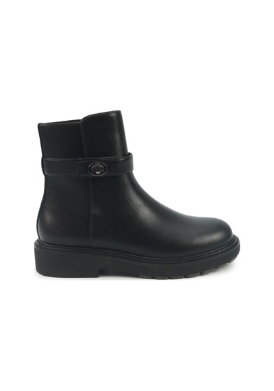 Nine West Dessın 5pr Siyah Kadın Düz Bot 000000000102012223 Siyah