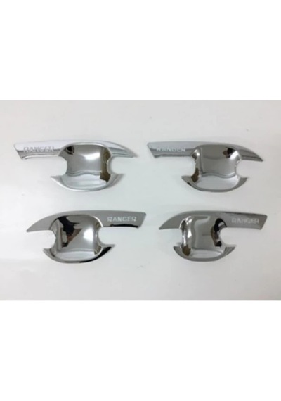 Ford Ranger T6 2012-2015 Kapı Kolu İç Kaplaması Krom