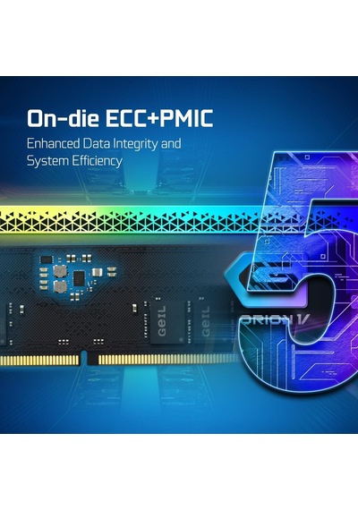 Orıon V Rgb Gavsg532gb6400c42adc 32gb 2x16gb Ddr5 6400mhz Cl42, Xmp 3.0, On-die Ecc & Pmıc, Rgb Aydınlatma, Alüminyu