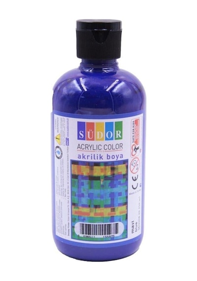 Südor Akrilik Boya 250 Ml Prusya 22 Çok Renkli