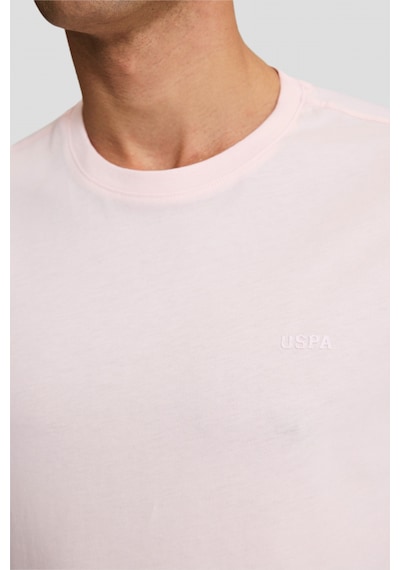 U.S. Polo Assn. U.s. Polo Assn. Erkek Açık Pembe Tişört Basic 50327022-vr078 Acık Pembe
