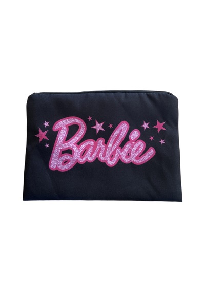 Schulzz Barbie Clutch Çok Amaçlı Makyaj Çantası 15 X 24 Cm Siyah