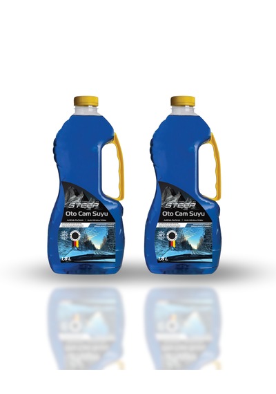 Steep Oto Cam Suyu -20 Derece Antifriz İçerikli 1.8 Lt 2 Adet