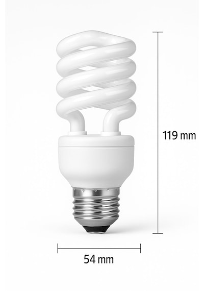 Osram 23w Spiral Tasarruflu Ampul 1600 Lm 6500k Beyaz Işık E27 Duy Enerji Tasarruflu Uzun Ömürlü 1