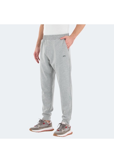 Slazenger VALERIE Erkek Cepli Gri Eşofman Altı