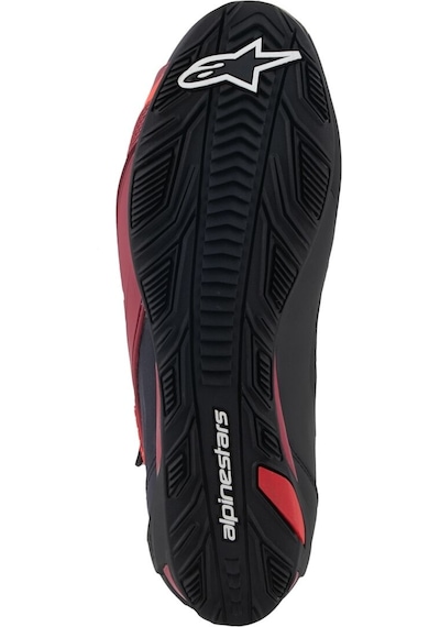 Alpinestars Faster-4 Motosiklet Bot Kırmızı-beyaz