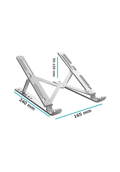 JX-18 Apple Uyumlu MacBook Notebook Katlanabilir Taşınabilir Laptop Stand