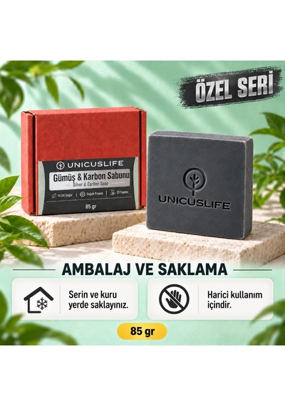 Gümüş & Karbon Sabunu Özel Seri
