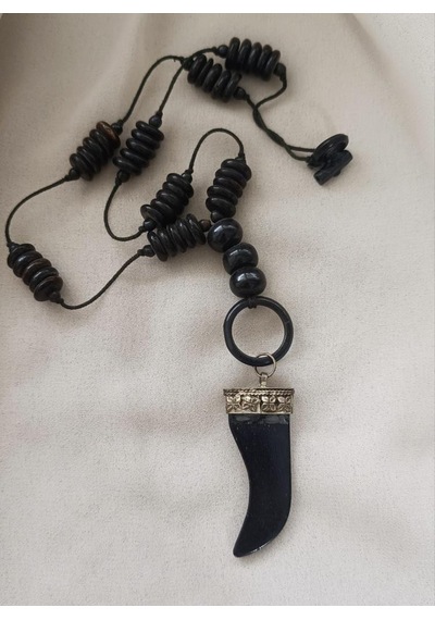Kolye Kadın Erkek Unisex Takı Aksesuar Beyaz