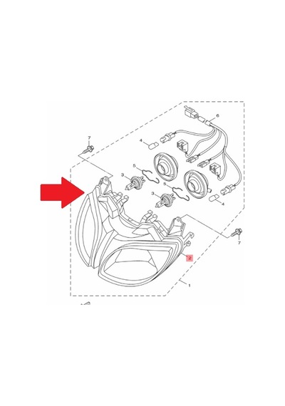 Yamaha Xenter 150 Far 52s-h4370-00