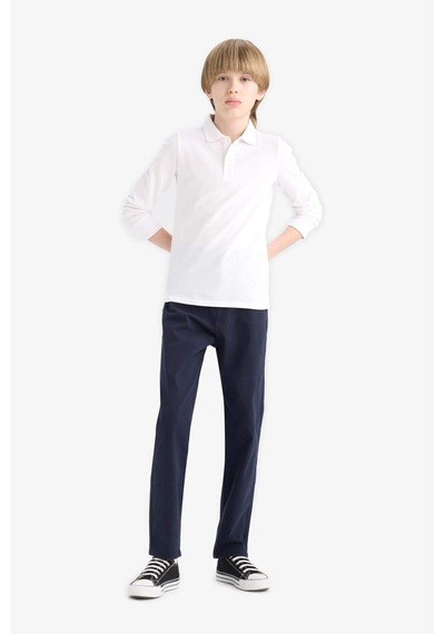 Defacto Erkek Çocuk Okula Dönüş Regular Fit Düz Paça Gabardin Pantolon U3254a625aunv253 Lacivert Defacto Erkek Çocuk Okula Dönüş Regular Fit Düz Paça Gabardin Pantolon U3254a625aunv253 Lacivert