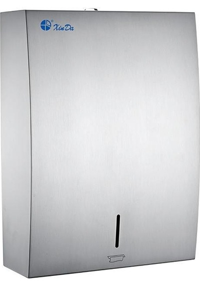 Omnipazar Xinda Zjh12h Manuel Z Katlı Kağıt Havlu Dispenseri Paslanmaz Çelik Inox