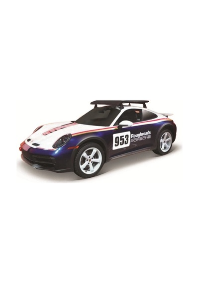 Bburago 1/24 Racing Porsche 911 Dakar Mavi