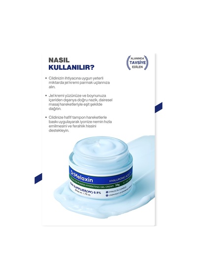 Aydınlatıcı Nemlendirici Krem L22 Patentli + 8 Katmanlı Hyaluronik Asit + Niacinamide 50ml