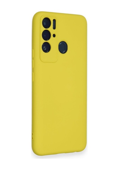 Pova Neo Kılıf Nano İçi Kadife Silikon - Sarı Bzsxx00 1