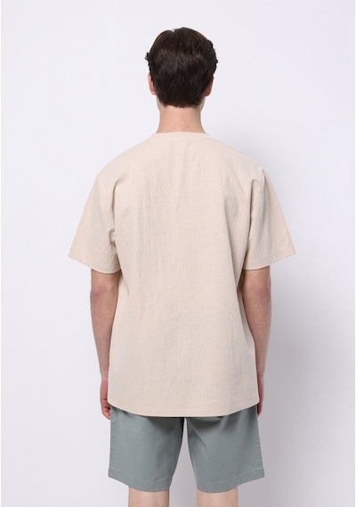 Colin's Colins Comfort Fit Yuvarlak Yaka Jakarlı Erkek Bej Kısa Kol Tişört Cl1074855 Q1.v2 Beı Bej Colin's Colins Comfort Fit Yuvarlak Yaka Jakarlı Erkek Bej Kısa Kol Tişört Cl1074855 Q1.v2 Beı Bej
