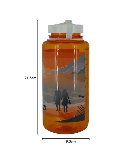 Nalgene Sustain 32 Oz Geniş Ağızlı Su Şişesi - Manzara Gün Batımı Çok Renkli
