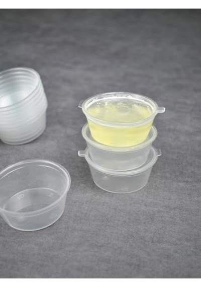 20 Adet Sızdırmaz 40 Ml Mini Plastik Saklama Kabı Sosluk Buzluk Kabı, Et Suyu, Kemik Suyu, Sos Kabı Diğer