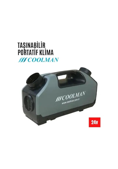 Coolman Taşınabilir Portatif Klima 700w - 24v-1160 Çok Renkli