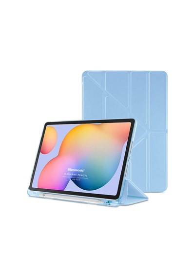 Samsung Galaxy Tab S6 Lite Sm P610 / Sm-p620 10.4 Uyumlu Kalem Bölmeli Standlı Kılıf Arka Kapak