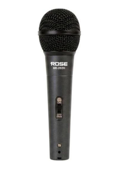 Rose Mk-202h Kablolu El Mikrofonu - Metal Kasa