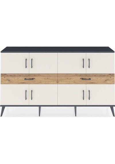 Arges Konsol 4 Raflı 2 Çekmeceli 8 Kapaklı 176x30x99 Antrasit-ayt Antrasit-aytaşı/çam Arges Konsol 4 Raflı 2 Çekmeceli 8 Kapaklı 176x30x99 Antrasit-ayt Antrasit-aytaşı/çam
