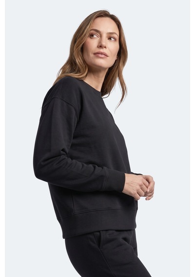 Slazenger Kunto I Kadın Siyah Sweatshırt