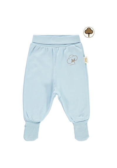 Civil Baby Bebek Organik Çoraptolon 1-9 Ay Mavi