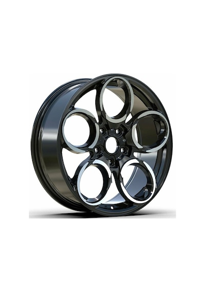 Lja-a1172-08 8.0x18" 5x98 Et40 67.1 Black 18 İnç Jant Takımı 4 Adet