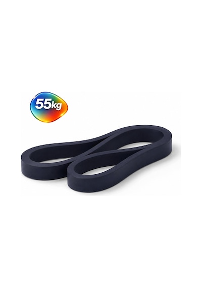 Evapera Tekli Fitness Pilates Cross Barfiks Spor Direnç Lastiği Kas Geliştirme Training Bandı Bant 1 Adet Lacivert 55kg Çok Renkli