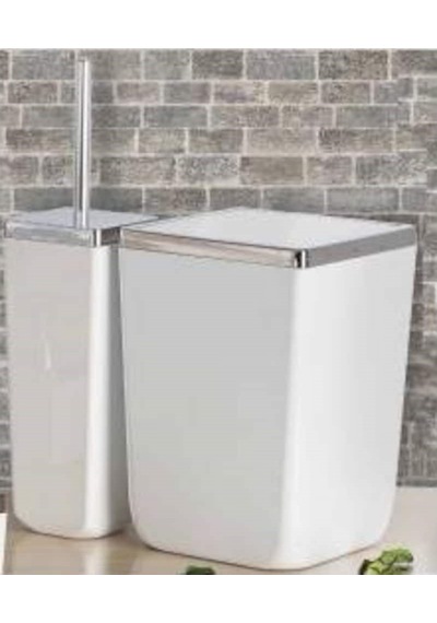 Primanova Toskana 2 Parça Banyo Seti Beyaz
