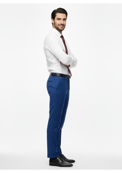 Presto Erkek Janella Slim Fit Pantolon İndigo Mavisi 2025-304 İndigo Mavi