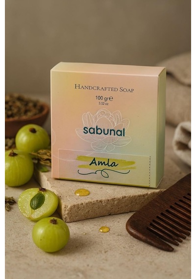 Amla Sabunu 3 Adet - Saç Ve Sakal Bakımına Uygun Doğal Sabun